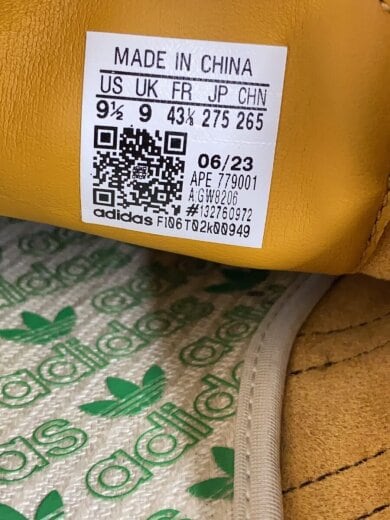 商品画像：TOBACCO GRUEN_タバコ グルーエン/27.5cm/CML 5