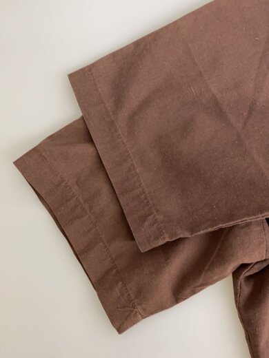 商品画像：YUCA CHEN/半袖シャツ/36/ポリエステル/BRW/総柄 4