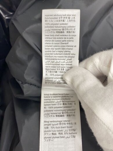 商品画像：ダウンジャケット/M/ナイロン/BLK/4RE526G// 5