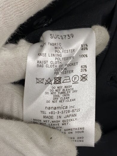 商品画像：ボトム/S/ウール/BLK/SUCS739 5