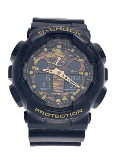 商品画像：クォーツ腕時計・G-SHOCK/デジアナ/ラバー/BLK/BLK// 1