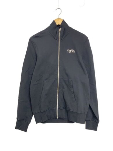 商品画像：ジップアップスウェット/トップス/M/コットン/BLK/S-GINNI-ZIP-OD// 1
