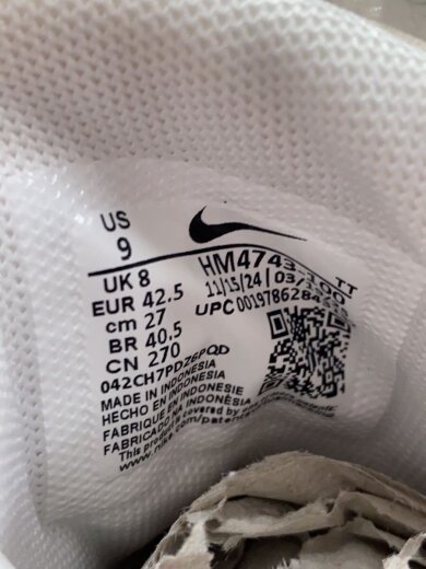 商品画像：X AIR MAX 95 LEVIS_X エア マックス 95 LEVIS/27cm/WHT 5