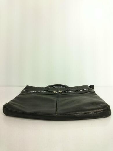 画像：giuliano Fujiwaraブリーフケース/レザー/BLK/無地4