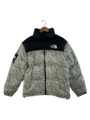 ダウンジャケット/M/ナイロン/GRY/nd91806i