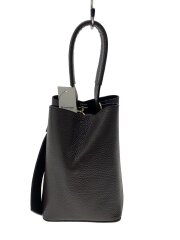 マルチWAY/レザーバケツバッグ/ハンドバッグ/レザー/BRW