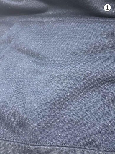 商品画像：パーカー/S/ポリエステル/BLK/無地/nt12142 5