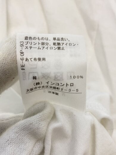 商品画像：半袖カットソー/0/コットン/WHT 5