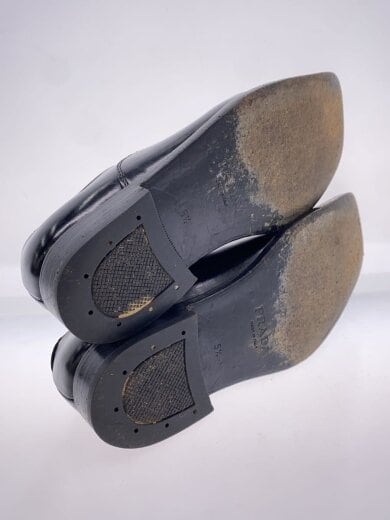 商品画像：スクエアトゥ/ダービー/サイズUK5.5/ドレスシューズ/24.5cm/BLK/牛革/0306 4