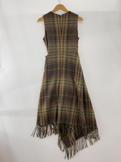 商品画像：ノースリーブワンピース/8/--/マルチカラー/チェック 2