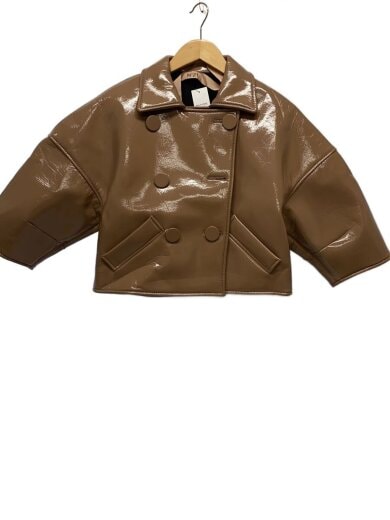 商品画像：ジャケット/38/ポリエステル/BRW/無地/25S-L032-2862// 1