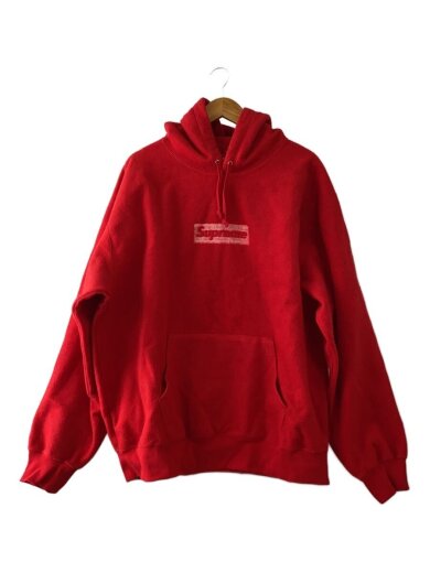 商品画像：23SS/Inside Out Box Logo/パーカー/XL/コットン/RED 1