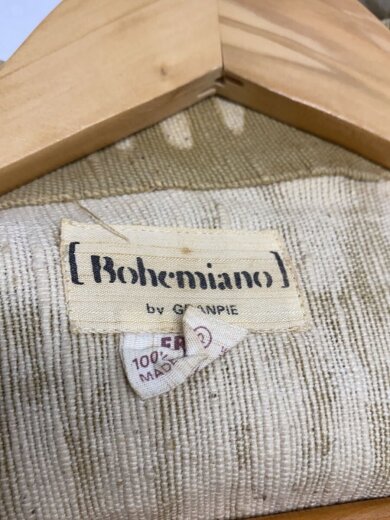 商品画像：BOHEMIANOBYGRANPIE/シャツ/FREE/コットン/YLW/総柄 3