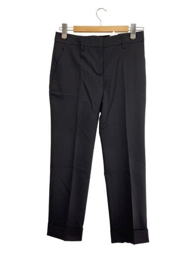 商品画像：17SS/バージンウールノータックスラックス/ストレートパンツ/40/ウール/BLK/P2925 R132 1