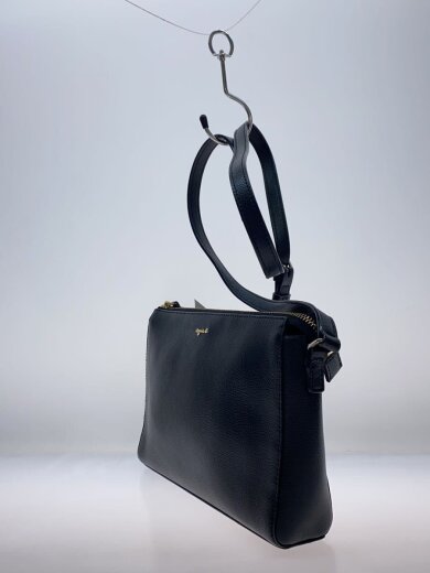 商品画像：ショルダーバッグ/牛革/BLK/無地/is11-04 2