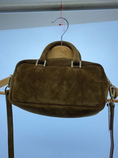 商品画像：manuel/ショルダーバッグ/スウェード/BRW 3