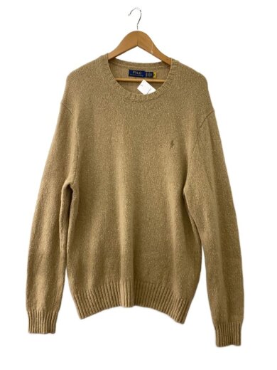 商品画像：ニット・セーター(厚手)/XL/ウール/CML/無地 1