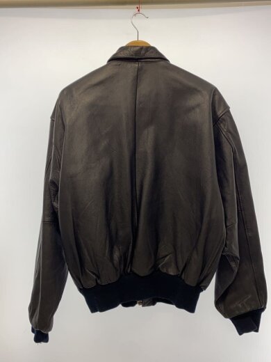 商品画像：STEINS/A-2/レザージャケット・ブルゾン/L/牛革/BRW/無地 2