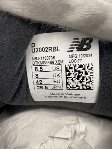 商品画像：U2002/ブラック/26.5cm/BLK// 5