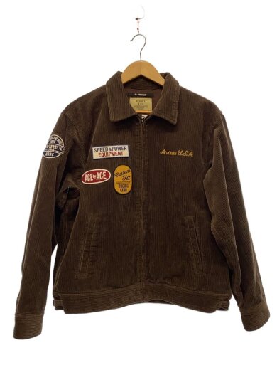 商品画像：スイングトップジャケット/L/コーデュロイ/ブラウン/783-5252019 1