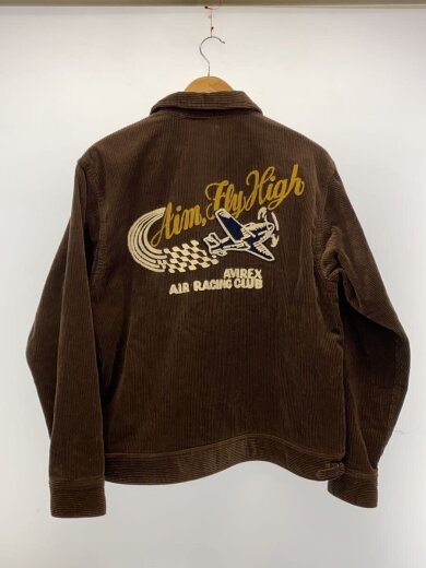 商品画像：スイングトップジャケット/L/コーデュロイ/ブラウン/783-5252019 2