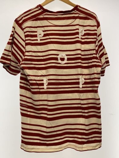 商品画像：Tシャツ/XL/コットン/RED/ボーダー 2