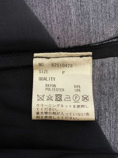 商品画像：長袖シャツ/FREE/コットン/BLK/無地/62510428// 4