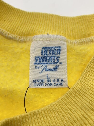 商品画像：Vintage/USA製/ULTRA SWEATS/ラグランスウェット/SIZE:L/イエロー// 3