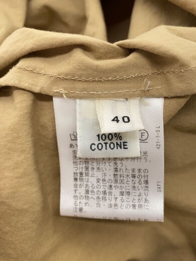 商品画像：TUNICA GRAEIA/半袖ワンピース/40/コットン/CML/無地/6526-343-1076// 4