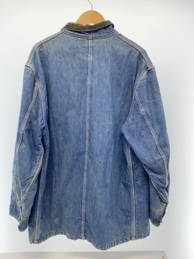 商品画像：Vintage/60s～/ブランケットライナー/デニムカバーオール/インディゴ/リペア有 2