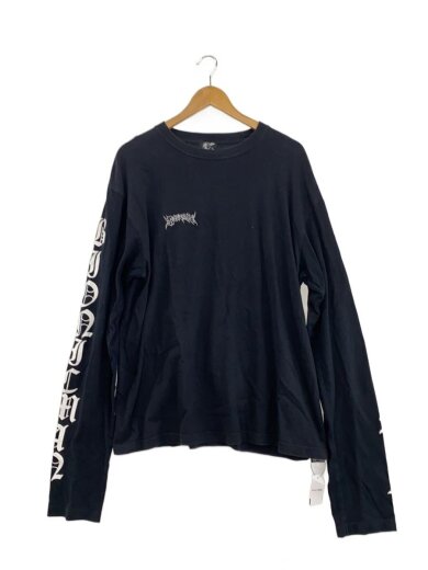 商品画像：長袖Tシャツ/L/コットン/BLK// 1