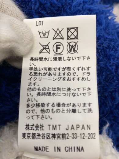 商品画像：フリースジャケット/L/ポリエステル/BLU/ボーダー/TKN-F1708 5
