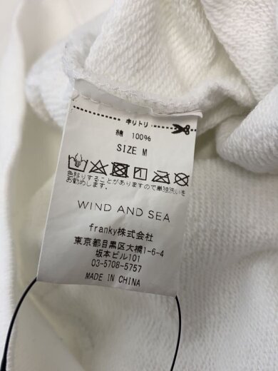 商品画像：パーカー/M/コットン/WHT/WDS-C-GOD-23-Q3-08// 4