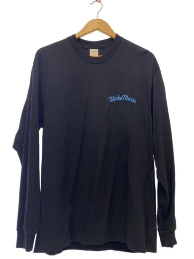 商品画像：長袖Tシャツ/M/コットン/BLK 1