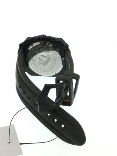 画像：WENGERエアログラフコクピット 77011/クォーツ腕時計/アナログ/ラバー/GRN/7701X4