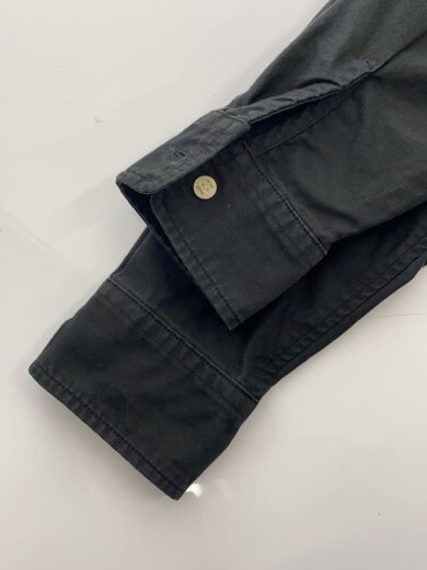 商品画像：長袖シャツ/2/コットン/BLK/182TQDT-SHM01/※第一ボタン欠品 6
