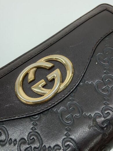 商品画像：長財布/レザー/BRW/総柄/レディース 7