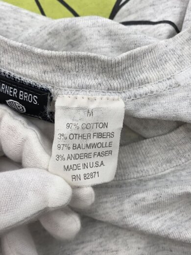 商品画像：Tシャツ/M/コットン/GRY 4