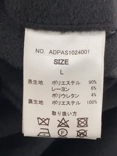 商品画像：ステンカラーコート/L/ポリエステル/BLK/ADPAS1024001// 4