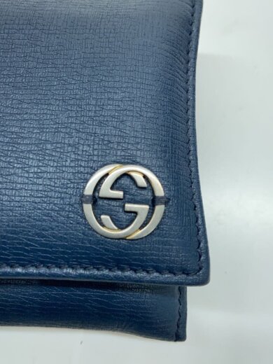 商品画像：長財布/レザー/BLU/無地/メンズ 3