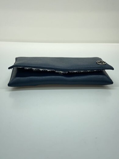 商品画像：長財布/レザー/BLU/無地/メンズ 8