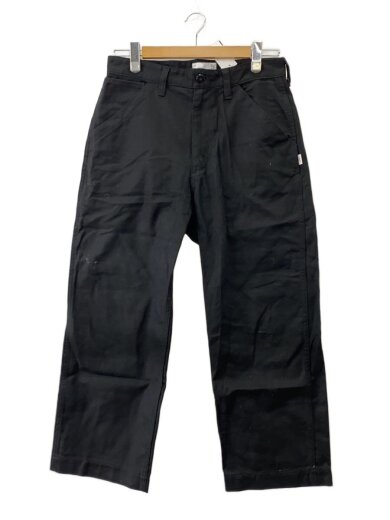 商品画像：ストレートパンツ/2/コットン/BLK/222WVDT-PTM01 1