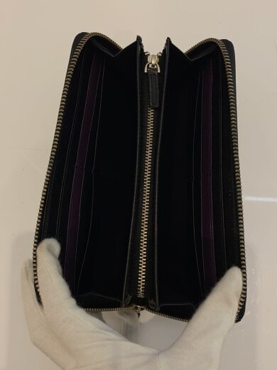商品画像：長財布/レザー/BLK/総柄/メンズ 4