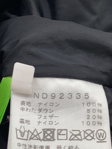 商品画像：ダウンジャケット/XXL/ナイロン/BLK/ND92335 4