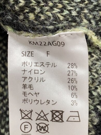 商品画像：Knuth Marf/ニット・セーター(厚手)/FREE/ポリエステル/BLK 4