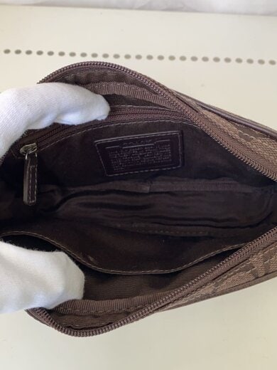 商品画像：ウエストバッグ/キャンバス/BRW/総柄 6