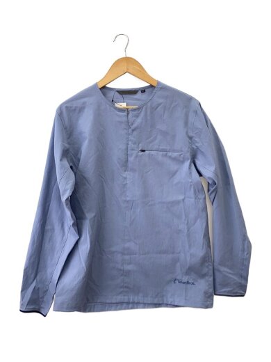 商品画像：チルハーフジップシャツ/M/ポリエステル/IDG/無地/TB251-39M/25SS 1