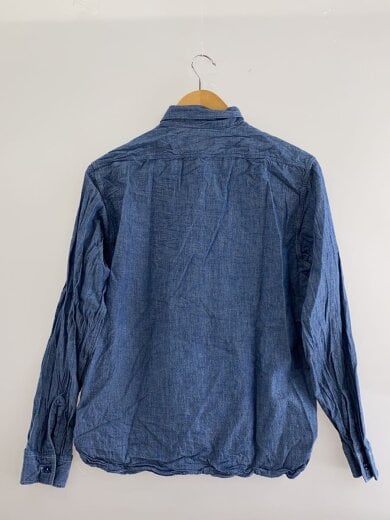 商品画像：長袖シャツ/15.5/コットン/IDG/無地/BR25995/BLUE CHAMBRAY WORK SHIRT// 2