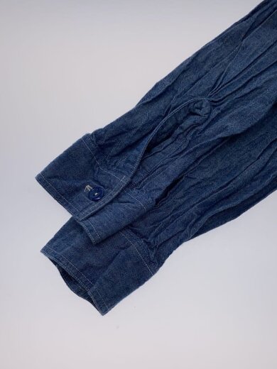 商品画像：長袖シャツ/15.5/コットン/IDG/無地/BR25995/BLUE CHAMBRAY WORK SHIRT// 5