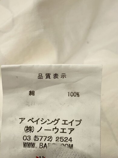 商品画像：長袖シャツ/M/コットン/BEG/総柄/001SH9801031// 5